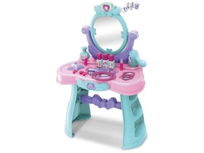 Plastový kozmetický stolík detský